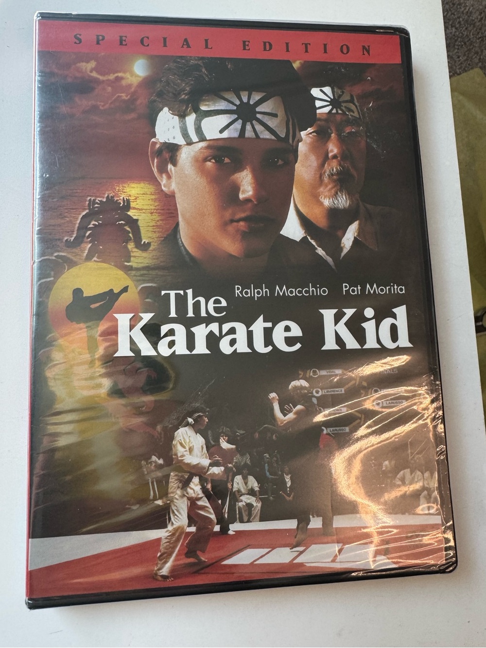 The Karate Kid Special Edition Kids Movie DVD - Black/Red Cover